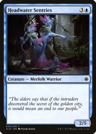 Headwater Sentries [Ixalan] | Dumpster Cat Games