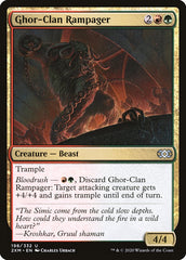 Ghor-Clan Rampager [Double Masters] | Dumpster Cat Games