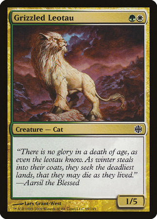 Grizzled Leotau [Alara Reborn] | Dumpster Cat Games
