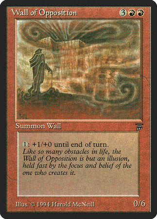 Wall of Opposition [Legends] | Dumpster Cat Games