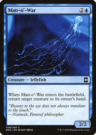 Man-o'-War [Eternal Masters] | Dumpster Cat Games
