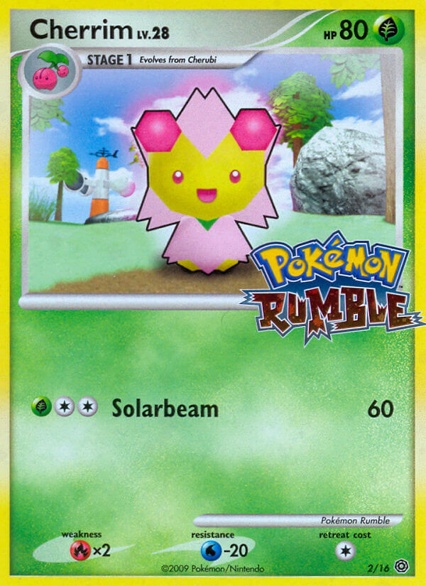 Cherrim (2/16) [Pokémon Rumble] | Dumpster Cat Games
