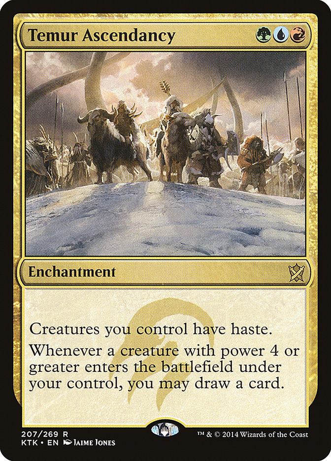 Temur Ascendancy [Khans of Tarkir] | Dumpster Cat Games