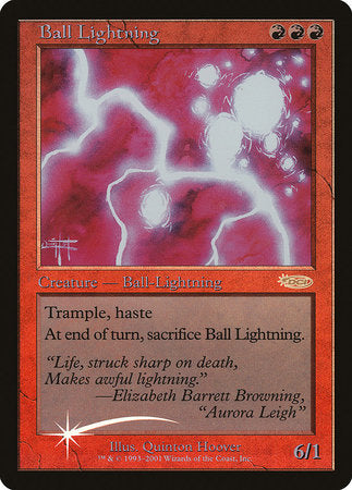 Ball Lightning [Judge Gift Cards 2001] | Dumpster Cat Games
