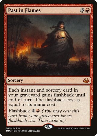 Past in Flames [Modern Masters 2017] | Dumpster Cat Games