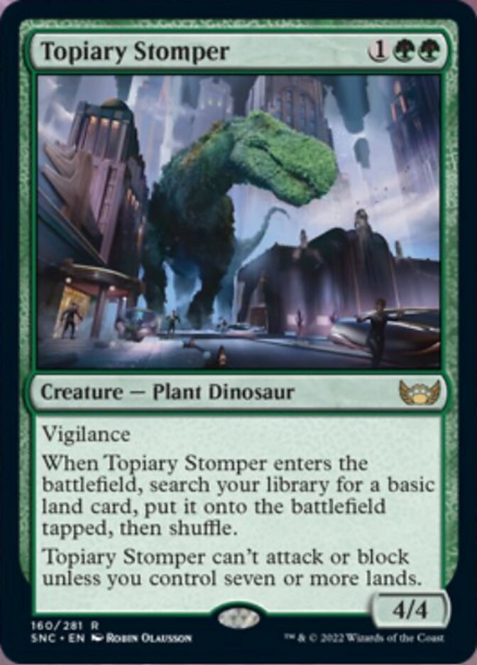 Topiary Stomper [Streets of New Capenna] | Dumpster Cat Games
