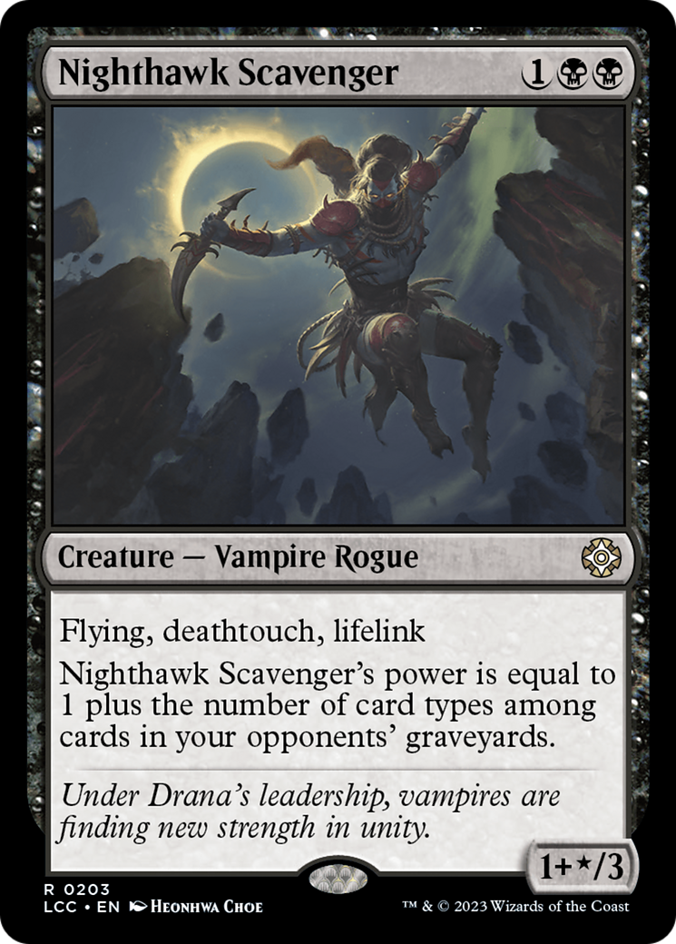 Nighthawk Scavenger [The Lost Caverns of Ixalan Commander] | Dumpster Cat Games