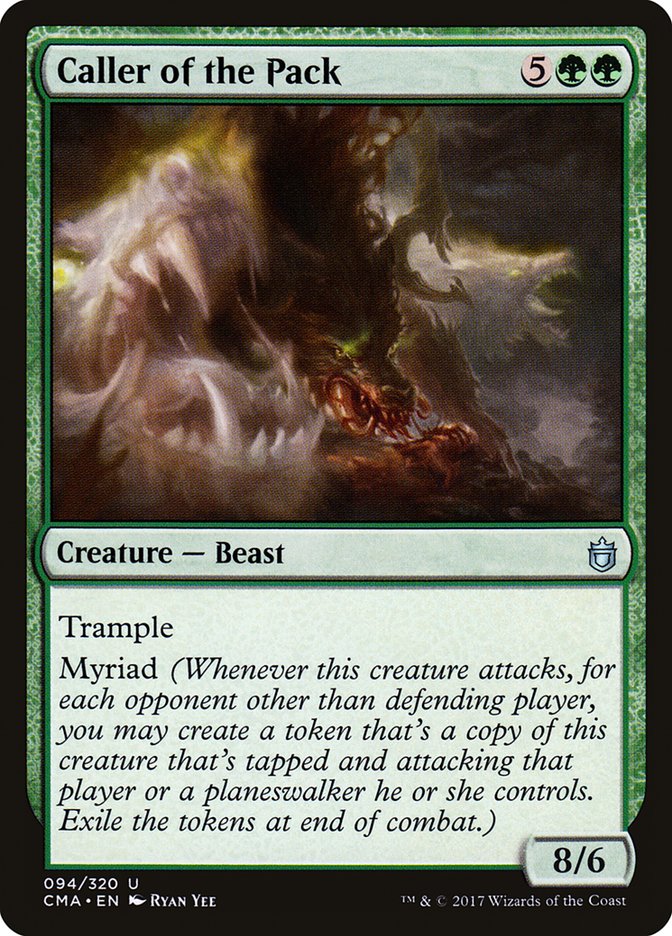 Caller of the Pack [Commander Anthology] | Dumpster Cat Games