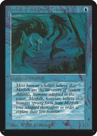 Merfolk of the Pearl Trident [Limited Edition Alpha] | Dumpster Cat Games