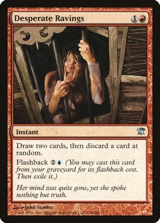 Desperate Ravings [Innistrad] | Dumpster Cat Games