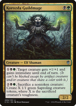 Korozda Guildmage [Commander 2016] | Dumpster Cat Games
