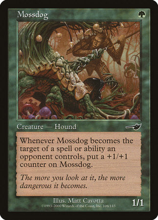 Mossdog [Nemesis] | Dumpster Cat Games