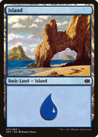 Island (31) [Duel Decks: Merfolk vs. Goblins] | Dumpster Cat Games