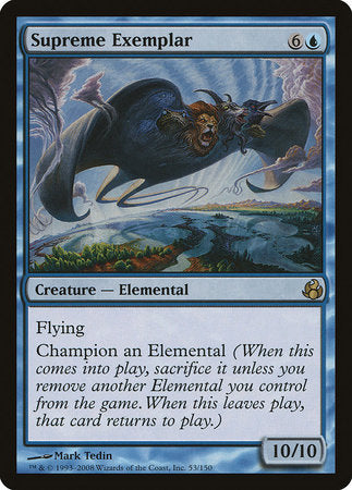 Supreme Exemplar [Morningtide] | Dumpster Cat Games