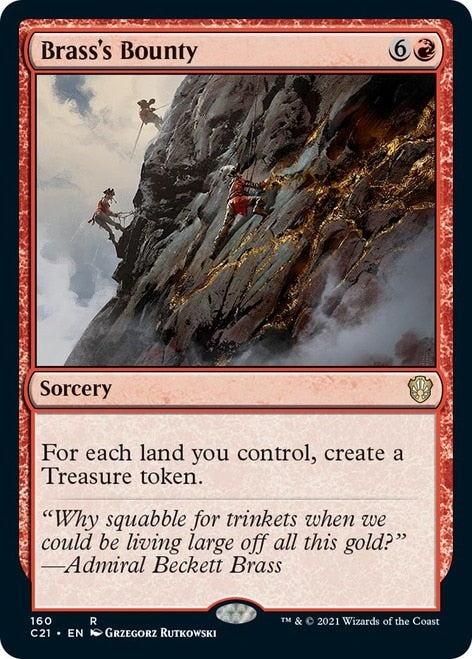 Brass's Bounty [Commander 2021] | Dumpster Cat Games