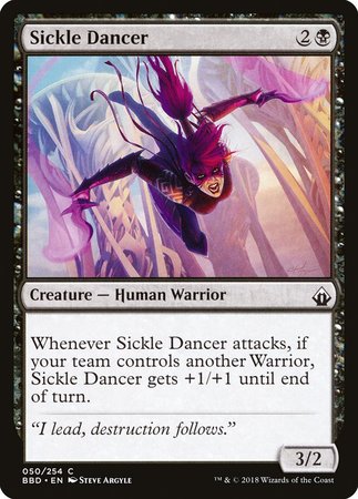 Sickle Dancer [Battlebond] | Dumpster Cat Games