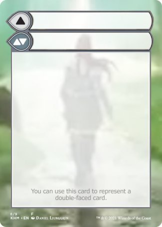Helper Card (8/9) [Kaldheim Tokens] | Dumpster Cat Games