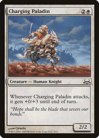 Charging Paladin [Duel Decks: Divine vs. Demonic] | Dumpster Cat Games
