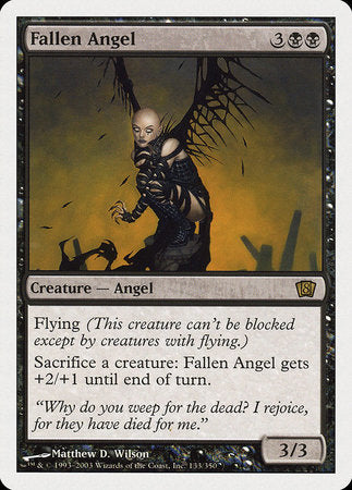 Fallen Angel [Eighth Edition] | Dumpster Cat Games