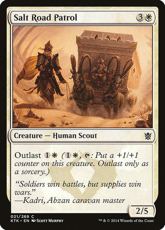 Salt Road Patrol [Khans of Tarkir] | Dumpster Cat Games
