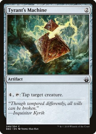 Tyrant's Machine [Battlebond] | Dumpster Cat Games
