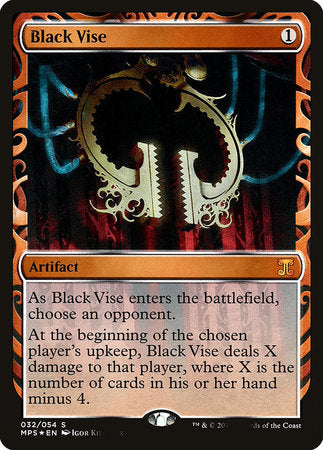 Black Vise [Kaladesh Inventions] | Dumpster Cat Games