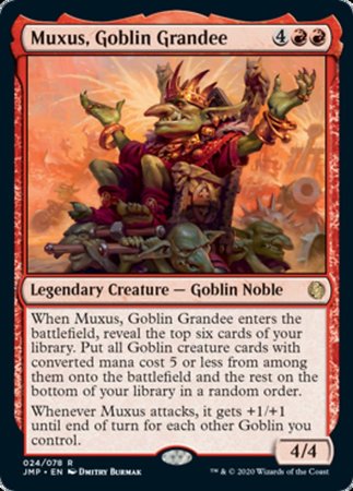 Muxus, Goblin Grandee [Jumpstart] | Dumpster Cat Games