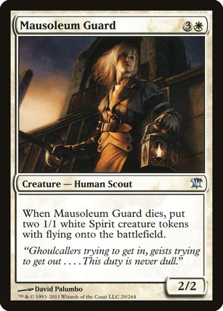 Mausoleum Guard [Innistrad] | Dumpster Cat Games