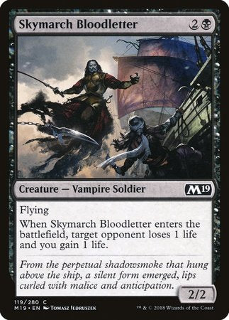 Skymarch Bloodletter [Core Set 2019] | Dumpster Cat Games