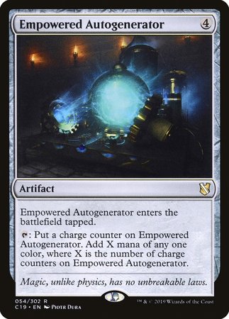 Empowered Autogenerator [Commander 2019] | Dumpster Cat Games