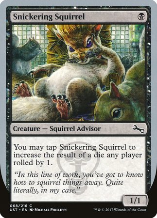 Snickering Squirrel [Unstable] | Dumpster Cat Games