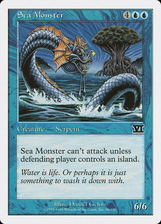 Sea Monster [Classic Sixth Edition] | Dumpster Cat Games