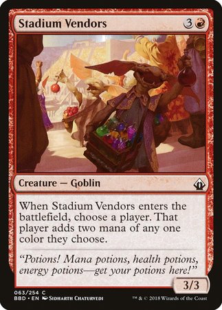 Stadium Vendors [Battlebond] | Dumpster Cat Games