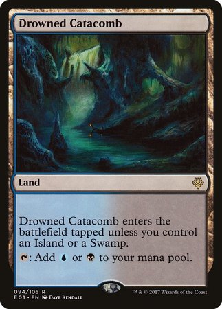 Drowned Catacomb [Archenemy: Nicol Bolas] | Dumpster Cat Games