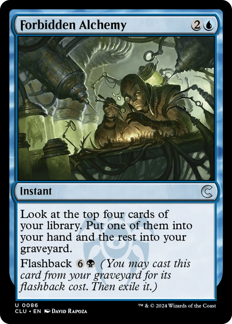 Forbidden Alchemy [Ravnica: Clue Edition] | Dumpster Cat Games