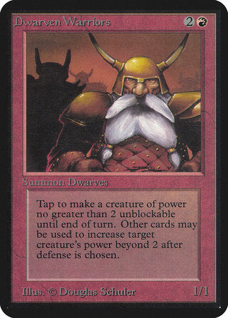 Dwarven Warriors [Limited Edition Alpha] | Dumpster Cat Games
