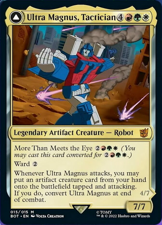 Ultra Magnus, Tactician // Ultra Magnus, Armored Carrier [Universes Beyond: Transformers] | Dumpster Cat Games