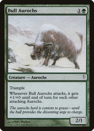 Bull Aurochs [Coldsnap] | Dumpster Cat Games