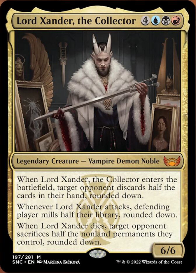 Lord Xander, the Collector [Streets of New Capenna] | Dumpster Cat Games