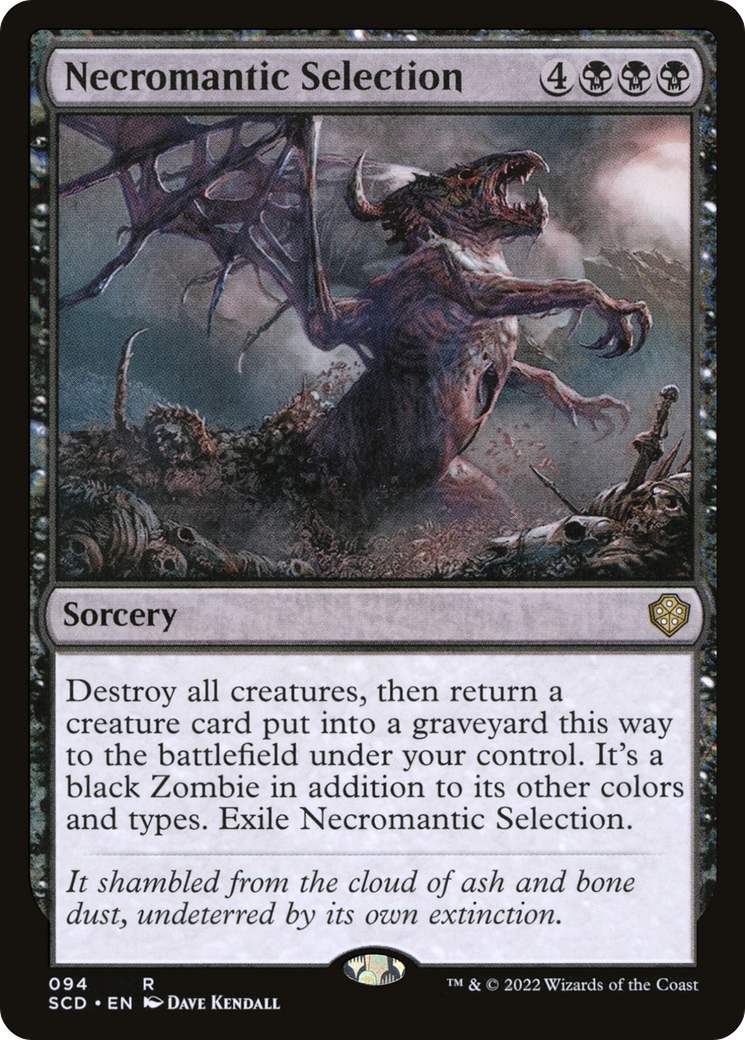 Necromantic Selection [Starter Commander Decks] | Dumpster Cat Games