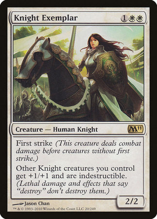 Knight Exemplar [Magic 2011] | Dumpster Cat Games