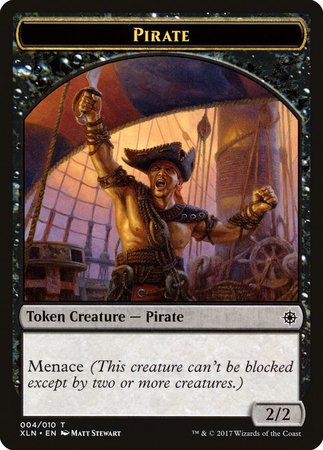 Pirate (004) Token [Ixalan Tokens] | Dumpster Cat Games