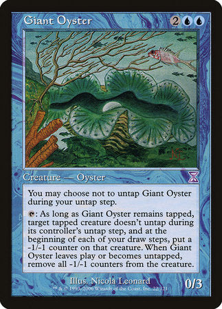 Giant Oyster [Time Spiral Timeshifted] | Dumpster Cat Games