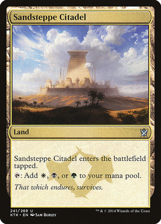 Sandsteppe Citadel [Khans of Tarkir] | Dumpster Cat Games