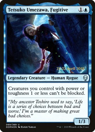 Tetsuko Umezawa, Fugitive [Dominaria Promos] | Dumpster Cat Games