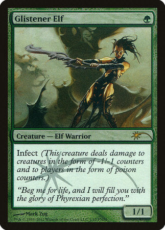 Glistener Elf [Friday Night Magic 2012] | Dumpster Cat Games