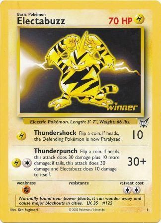 Electabuzz (1) (Jumbo Card) [Best of Promos] | Dumpster Cat Games