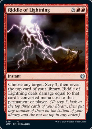 Riddle of Lightning [Jumpstart] | Dumpster Cat Games