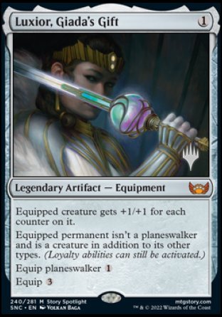 Luxior, Giada's Gift (Promo Pack) [Streets of New Capenna Promos] | Dumpster Cat Games