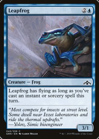 Leapfrog [Guilds of Ravnica] | Dumpster Cat Games